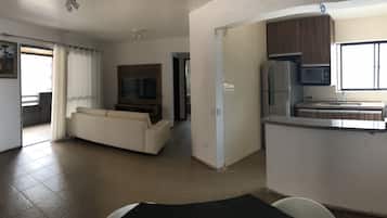 Apartment, 2 Bedrooms | Living area | Flat-screen TV