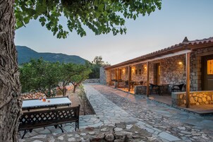 Fachada de la propiedad