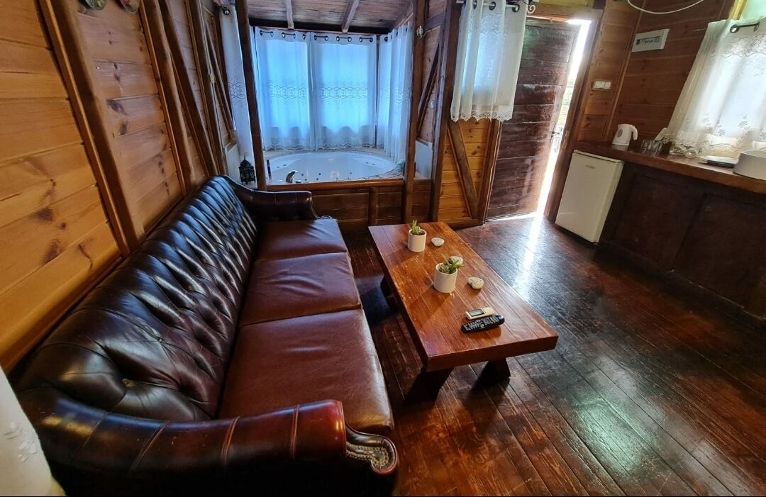 Romantic Cabin, 1 King Bed with Sofa bed | Free cribs/infant beds