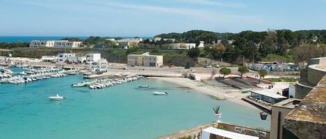 Blick von der Unterkunft