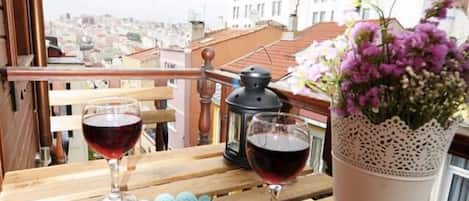 Deluxe-Zimmer, Terrasse | Balkon