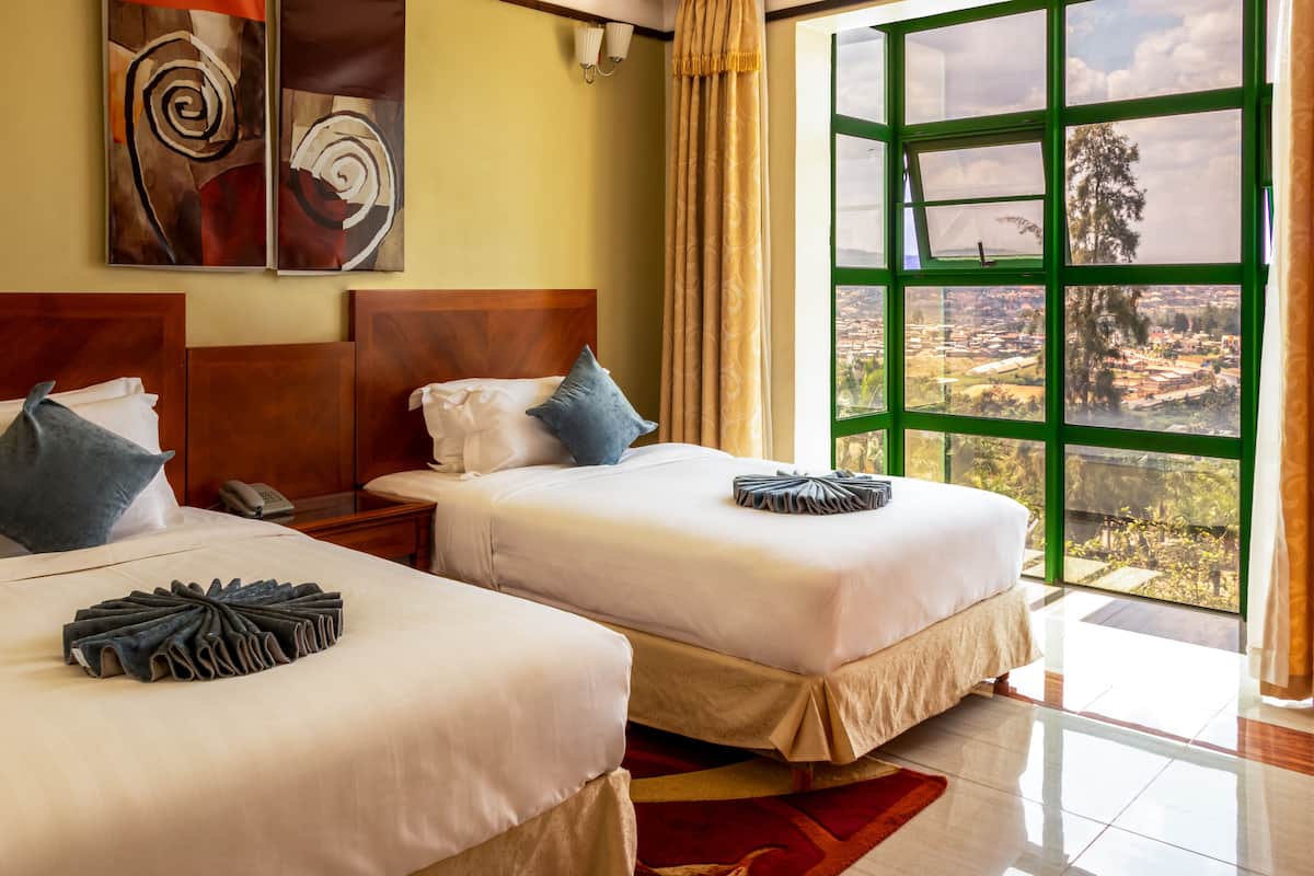 In-room safe, desk, iron/ironing board, free cots/infant beds