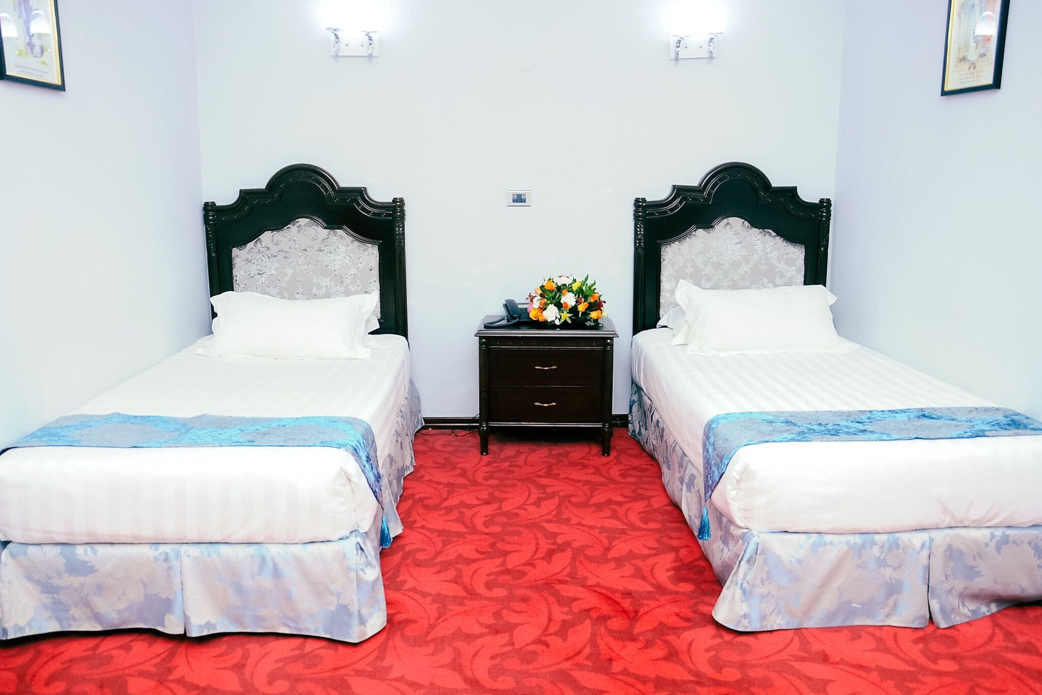 Deluxe Twin Room, 2 Twin Beds | Frette Italian sheets, premium bedding, down comforters