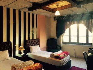 In-room safe, soundproofing, iron/ironing board, rollaway beds