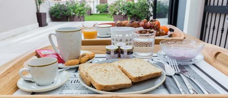 Gratis frukostbuffé varje dag