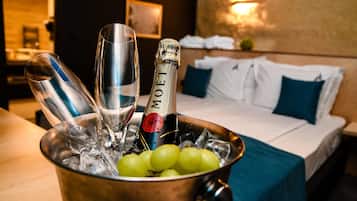 Appartement Présidentiel (Maisonette) | Minibar, coffres-forts dans les chambres, chambres insonorisées