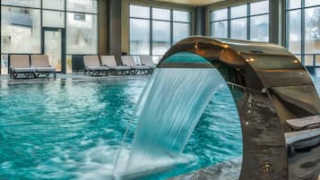 Indoor pool, outdoor pool