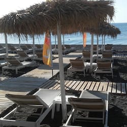 On the beach