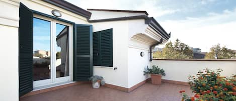 Chambre double | Terrasse/patio