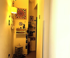 Interior entrance