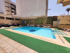 Outdoor pool - Résidence Hôtelière Fleurie (Agadir)