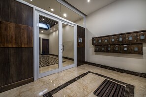 Interior entrance