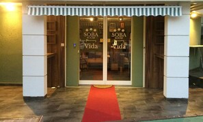 Lối vào nơi lưu trú