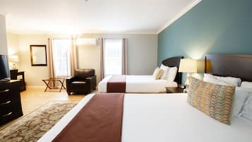 Standard Room, 2 Queen Beds, Non Smoking | Blackout drapes, iron/ironing board, free WiFi, bed sheets