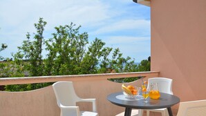 Signature Apartment, 2 Bedrooms, Terrace, Sea View | Terrace/patio - Apartments Biserka (Novalja)