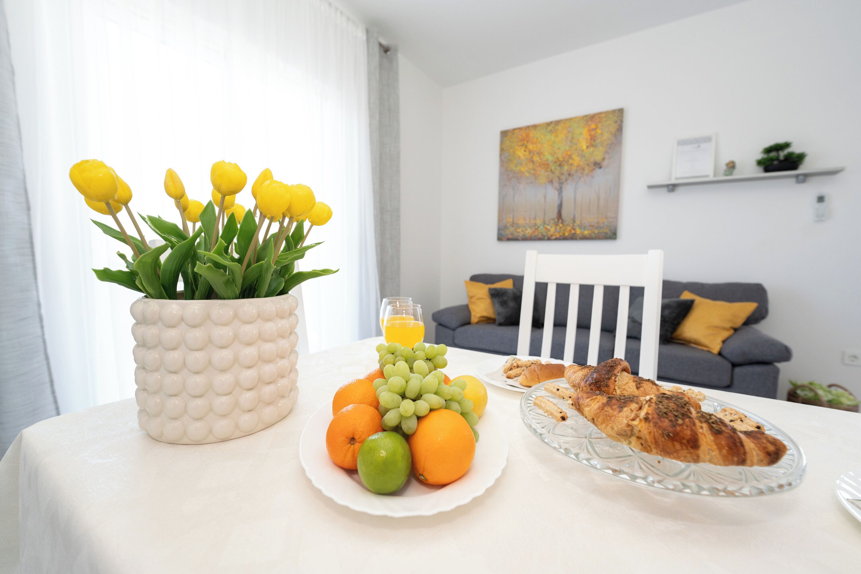 Premium appartement, 1 slaapkamer, terras | Dineren in de kamer