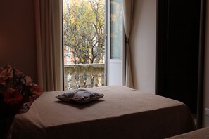 Blick von der Unterkunft