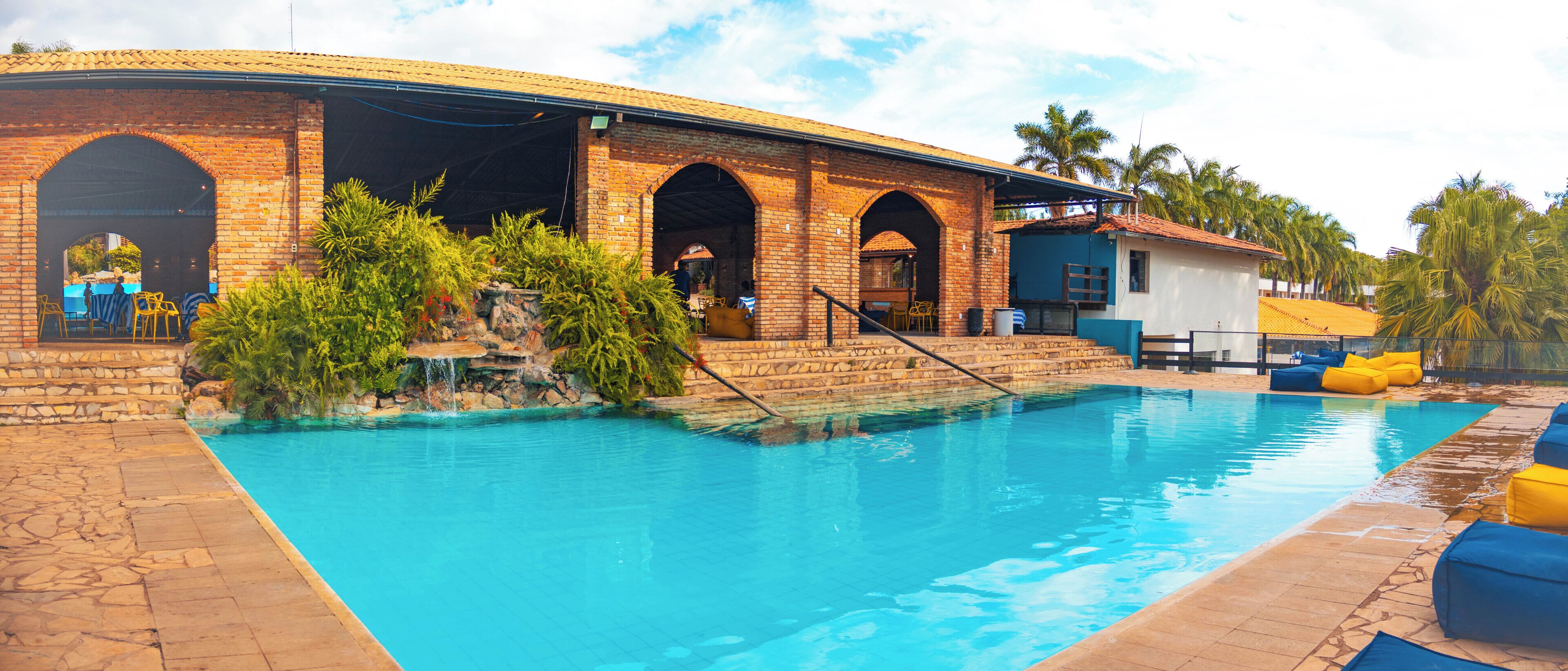 Indoor pool, outdoor pool, sun loungers