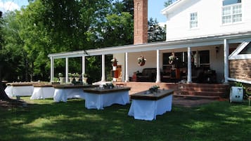 Espace de mariage à l’extérieur