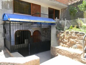 Majoituspaikan julkisivu