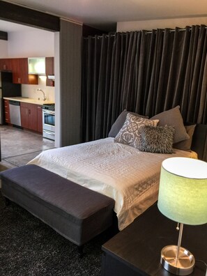 1 chambre, fer et planche Ă repasser, Wi-Fi, literie fournie