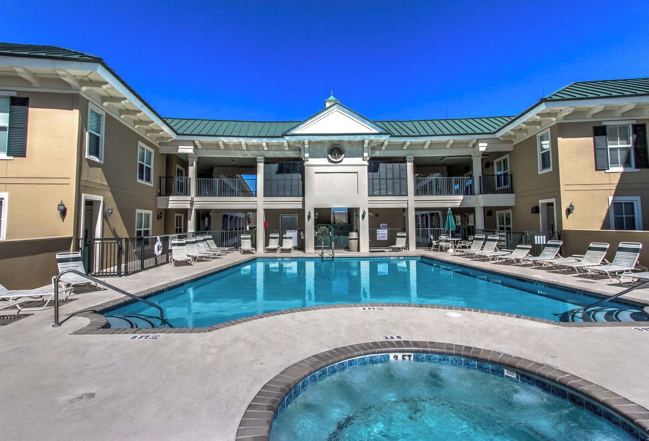 Outdoor pool, a rooftop pool
