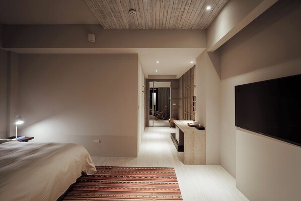 Deluxe Double Room | Premium bedding, down duvets, free minibar, individually decorated - Onsense Villa (Jiaoxi)