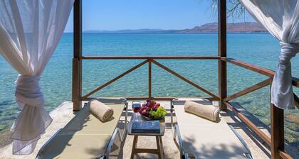 Beachfront Villa few steps away from a sandy beach