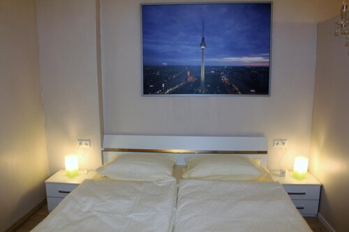 Exclusive holiday apartment in Berlin's old building with private terrace