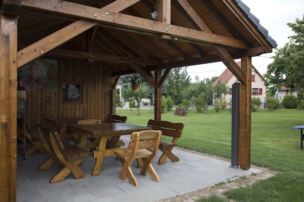 Abri de jardin à la disposition des locataires
