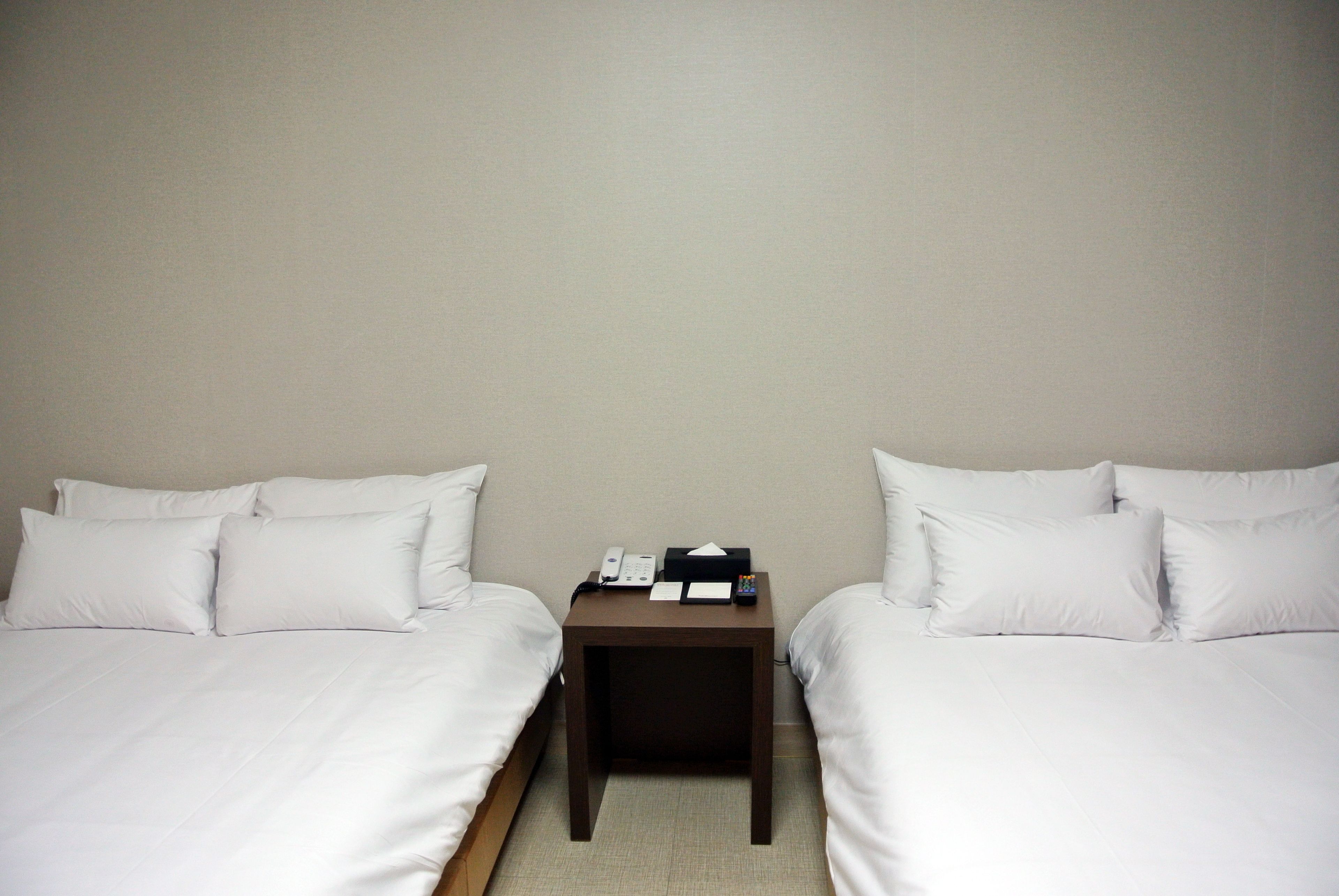 family twin room (deluxe) | 1 bedroom, in-room safe, desk, blackout curtains