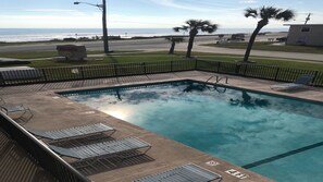 Pool and Deck over looking the Atlantic Ocean