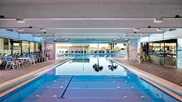 Piscine couverte, piscine chauffée