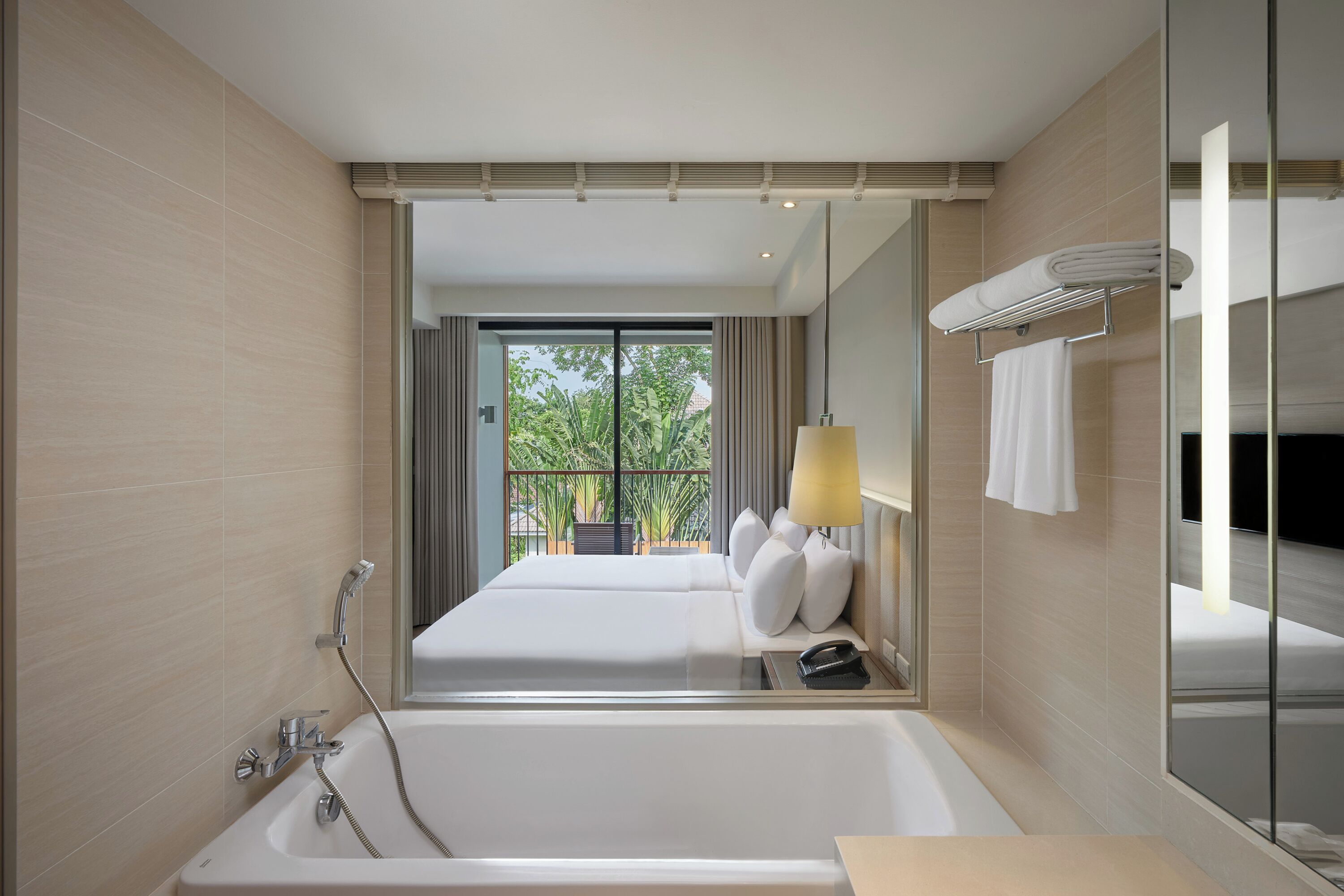 2 bedroom suite | bathroom | free toiletries, hair dryer, bathrobes, slippers