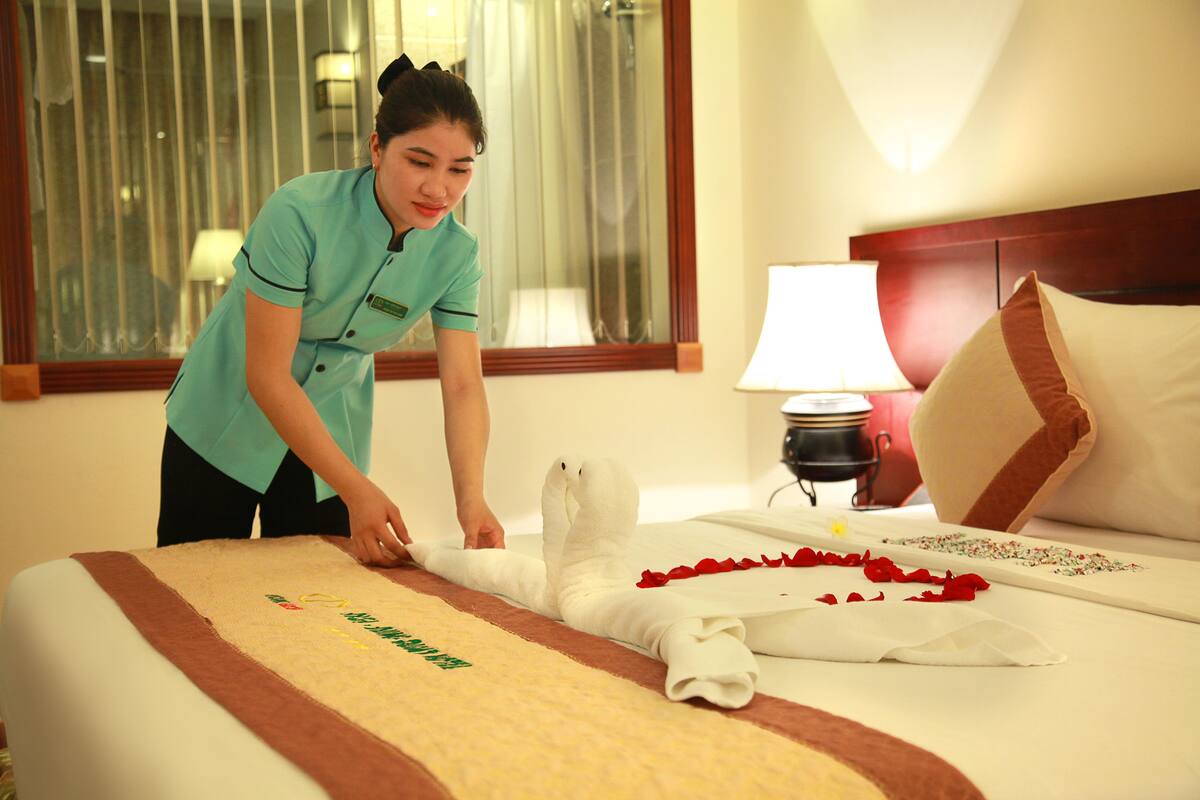 Phòng đôi Superior, quang cảnh vườn | Minibar, bàn, màn/rèm cản sáng, phòng cách âm 