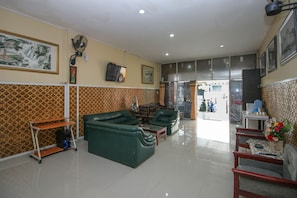 Sala de estar en el lobby