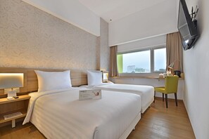 Superior Twin Room | View from room - Whiz Prime Hotel Basuki Rahmat Malang (Malang)