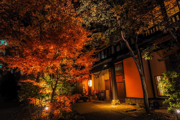 Front of property - evening/night