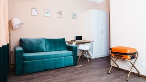 Habitación doble Deluxe, 1 cama King size y sofá cama