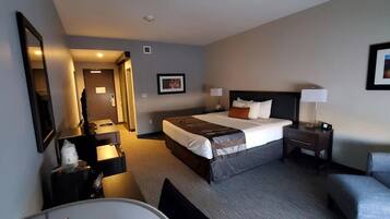 Skrivbord, strykjärn/strykbräda, gratis barnsängar och gratis wi-fi