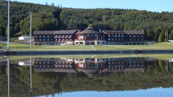 Fachada de la propiedad