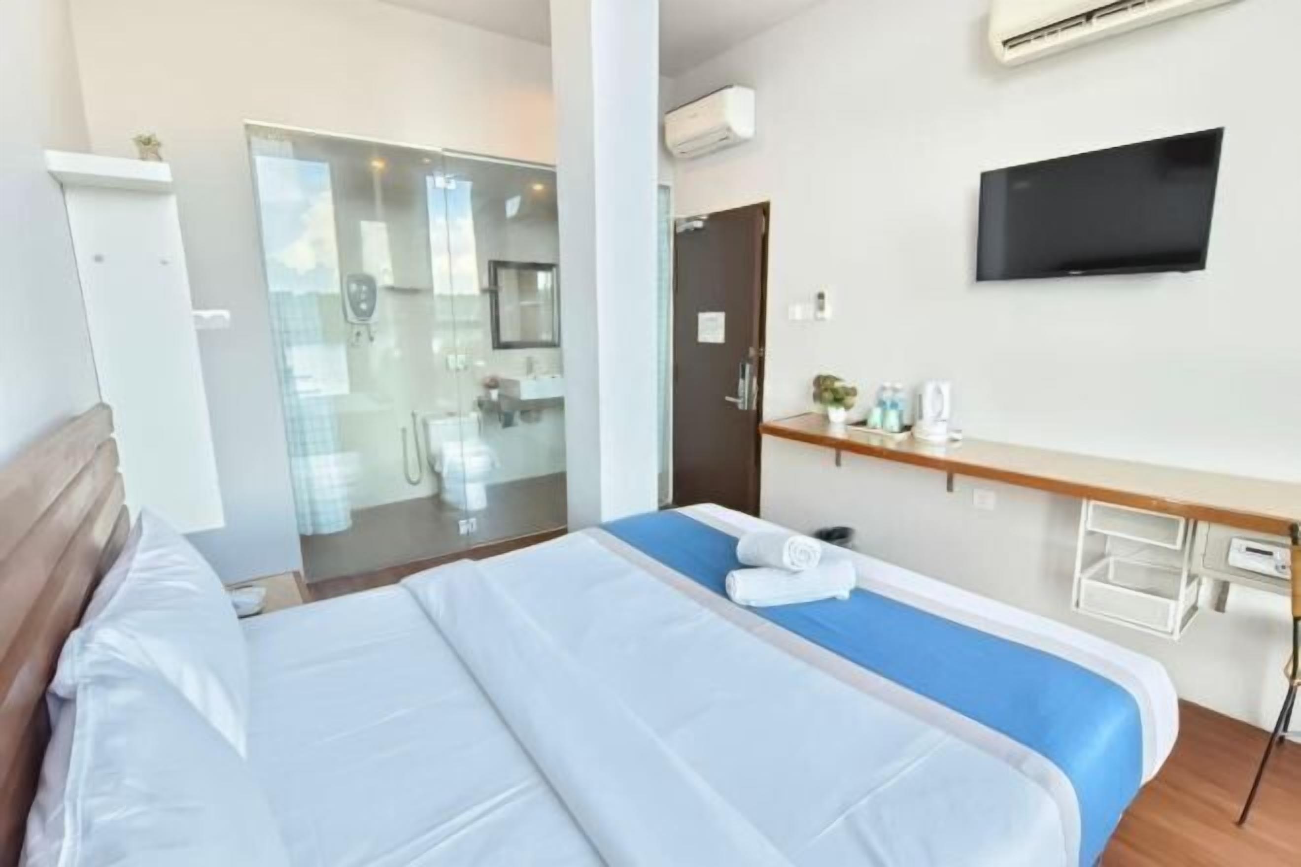 隔音、熨斗/熨衣板、免費無線上網、床單