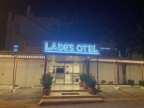 Façade de l’hébergement