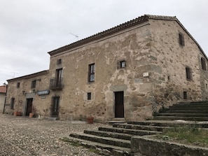 Façade de l’hébergement