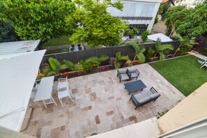 Deluxe Apartment, 2 Bedrooms | Terrace/patio - Sokolov 35 Boutique Apartment (Nahariya)