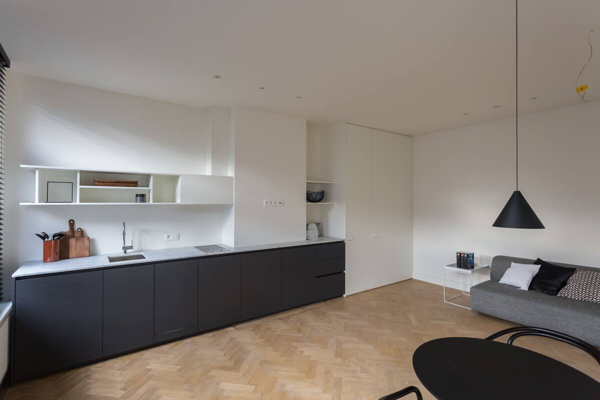 Studio, Accessible, Kitchenette | Living area