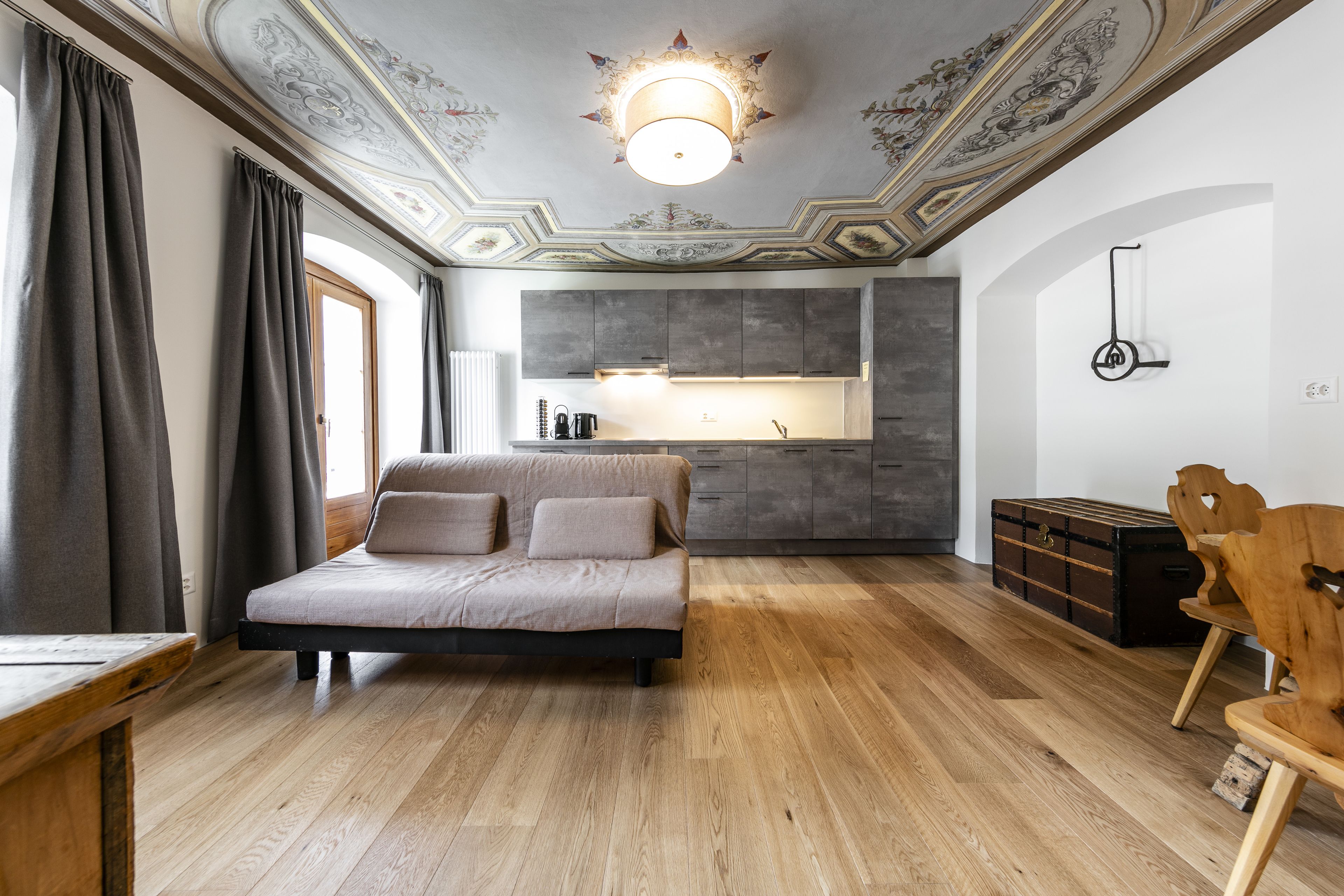 superior apartment, 1 bedroom, accessible, mountain view | private kitchenette