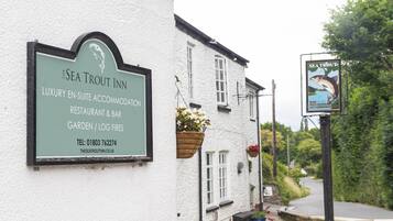 Blick von der Unterkunft