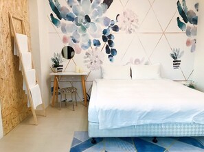 Gallery-dobbeltværelse - ikke-ryger - byudsigt | Individuelt design, skrivebord, arbejdsområde til bærbare computere