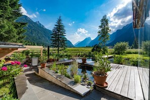 Seasonal outdoor pool - Apartments am Burggraben (Leutasch)